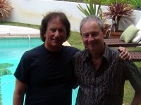 Johnny Z with Richard Moore of The Troggs